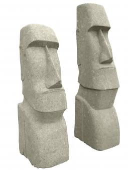 MOAI von Hand geschlagen