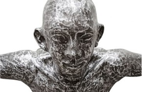 Skulptur aus Aluminiumguss